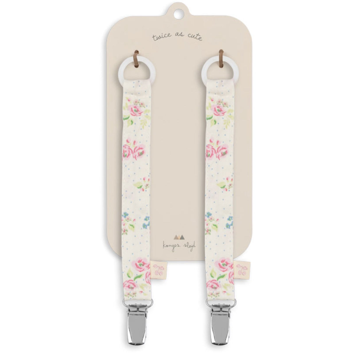 Konges Sløjd Nonoka 2 Pack Napp Rem