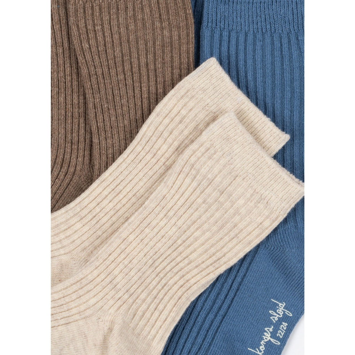 Konges Sløjd Sleet Mix 3 Pack Rib Strumpor