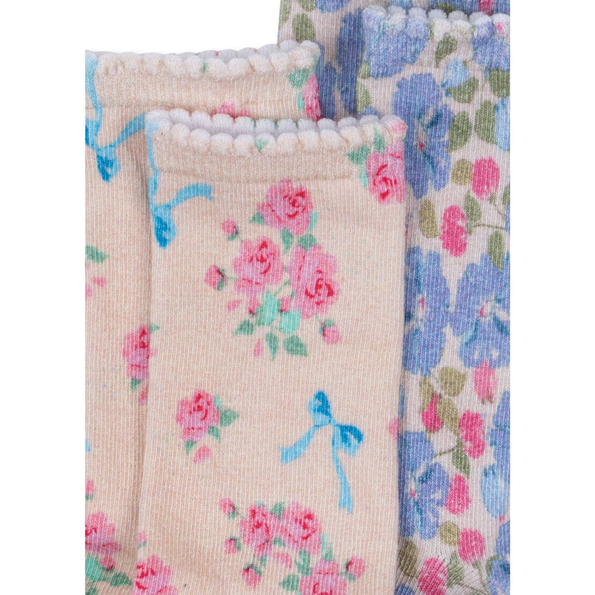 Konges Sløjd Blue Mix 2 Pack Printed Strumpor