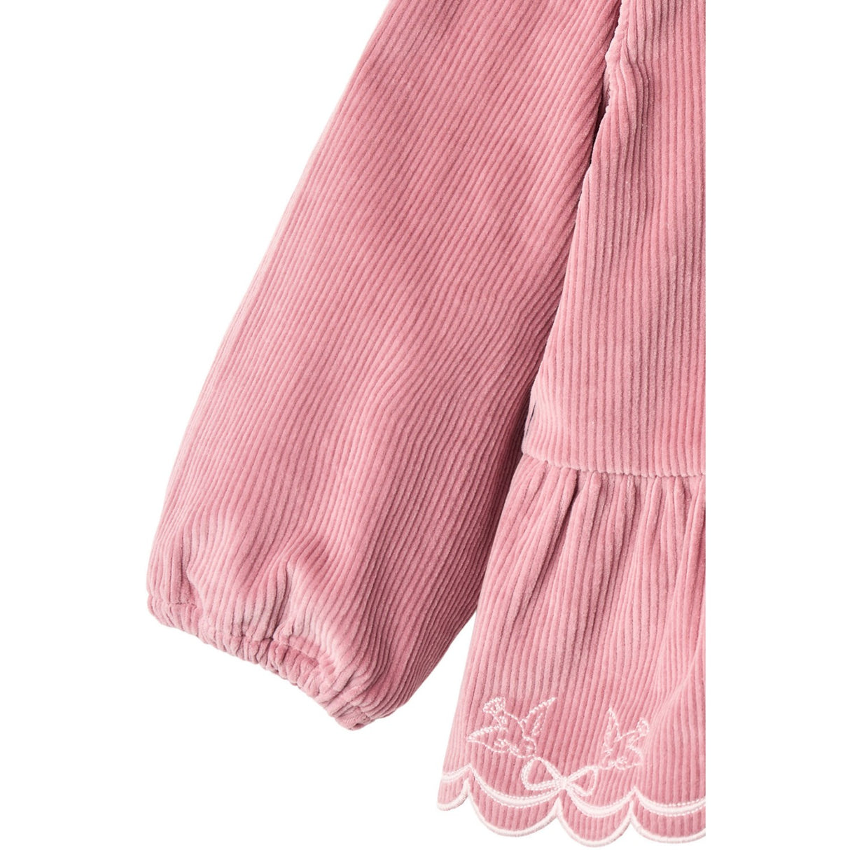 COPENHAGEN COLORS Rose Comb Corduroy Blus W. Emb.