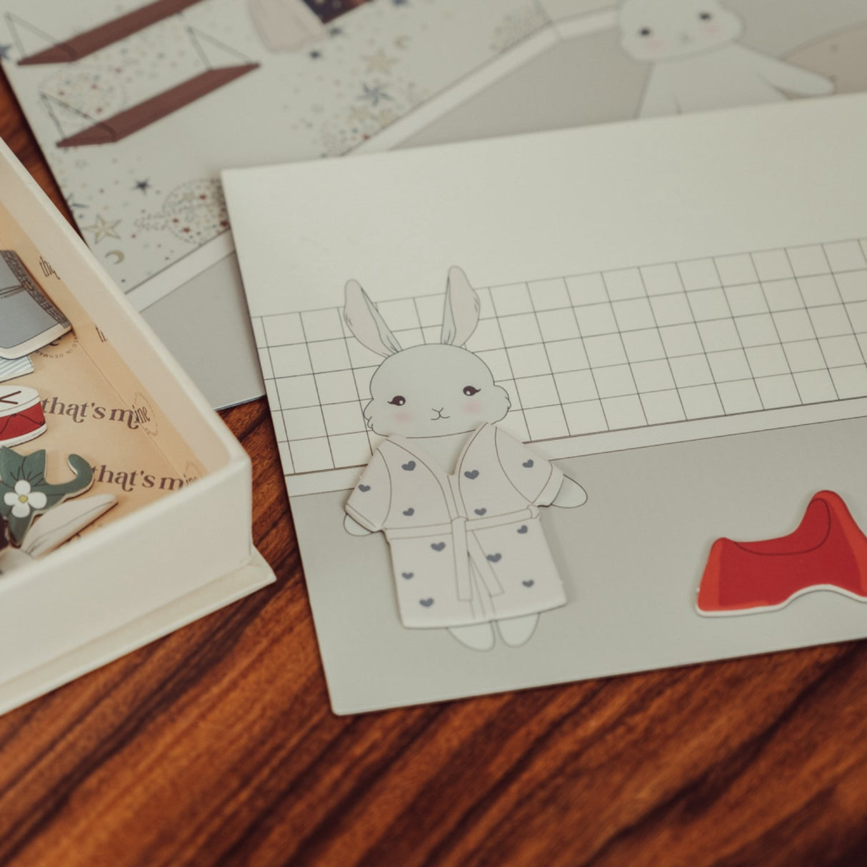 That's Mine Bunny Lou Magnetic Box