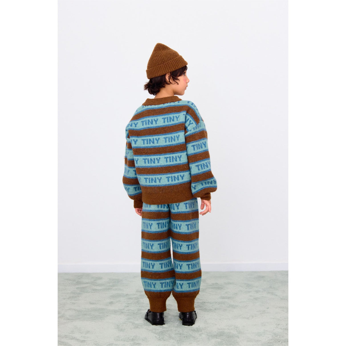 TinyCottons Dark Brown Tiny Sweater