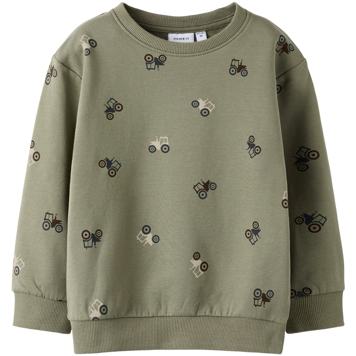 Name It Dusty Olive Nmmnivano Ls Nreg Swe Bru