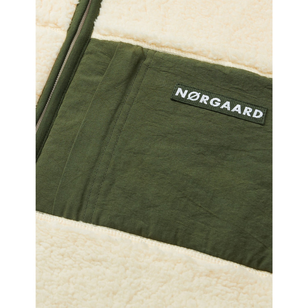 Mads Nørgaard Vanilla Custard Nallebjörn Fleece Jeffo Jacka