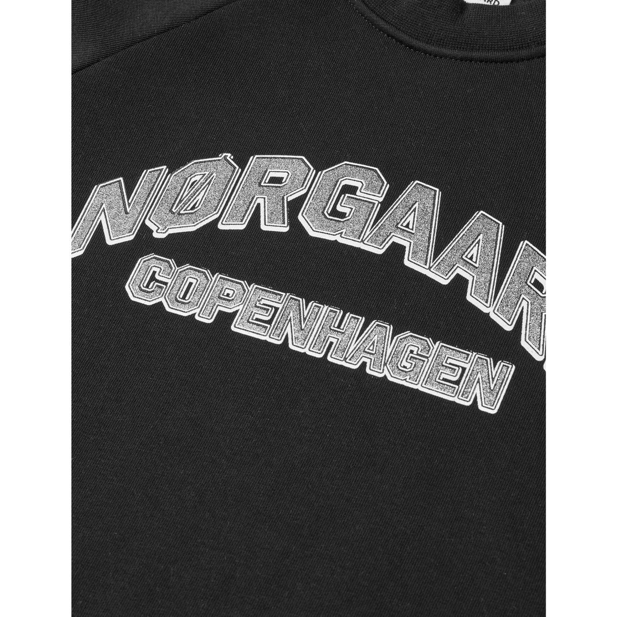 Mads Nørgaard Jet Black Mix Sweat Alia Sweatshirt
