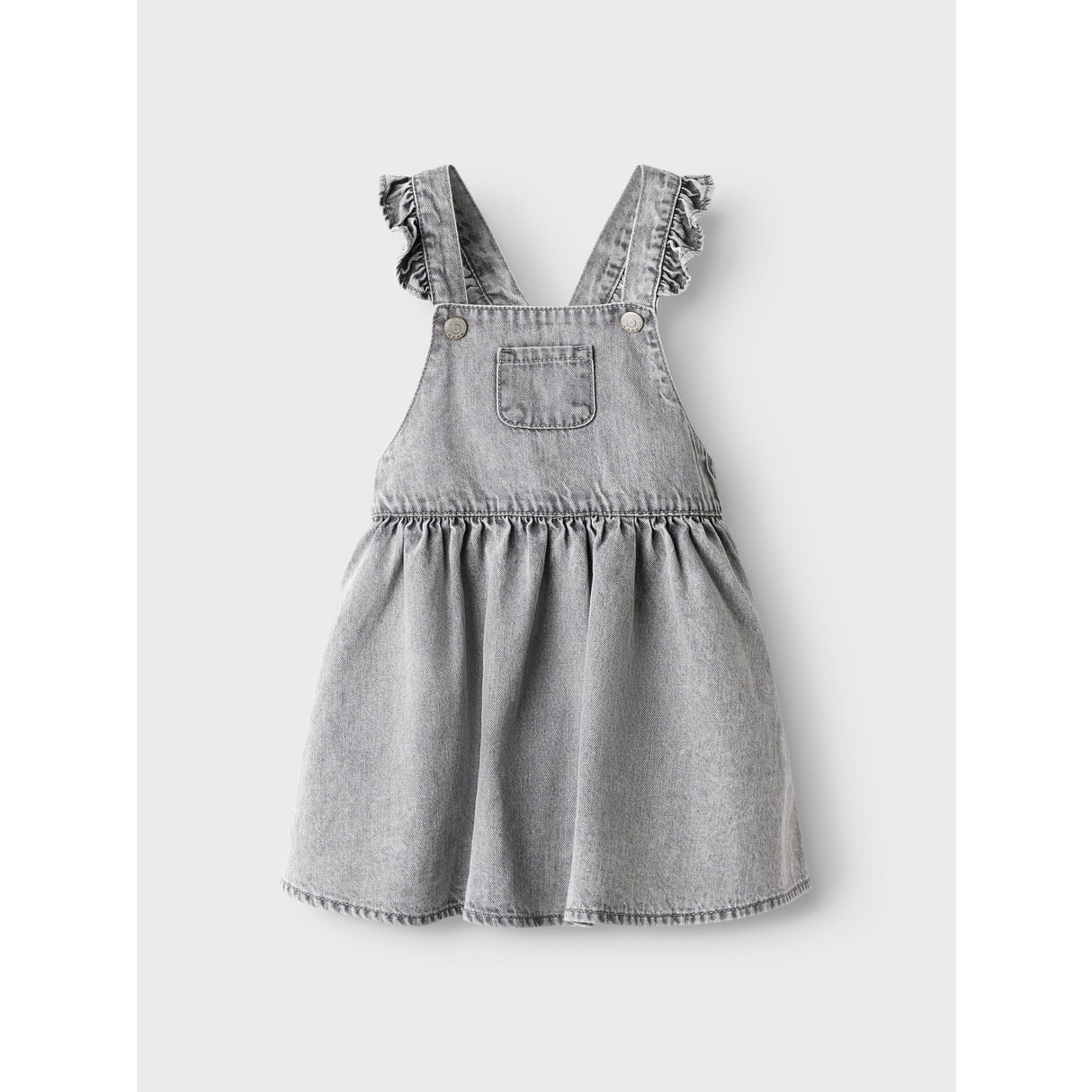 Name It Light Grey Denim Nmfalli Dnm Spencer 3005-Ov Lnoos