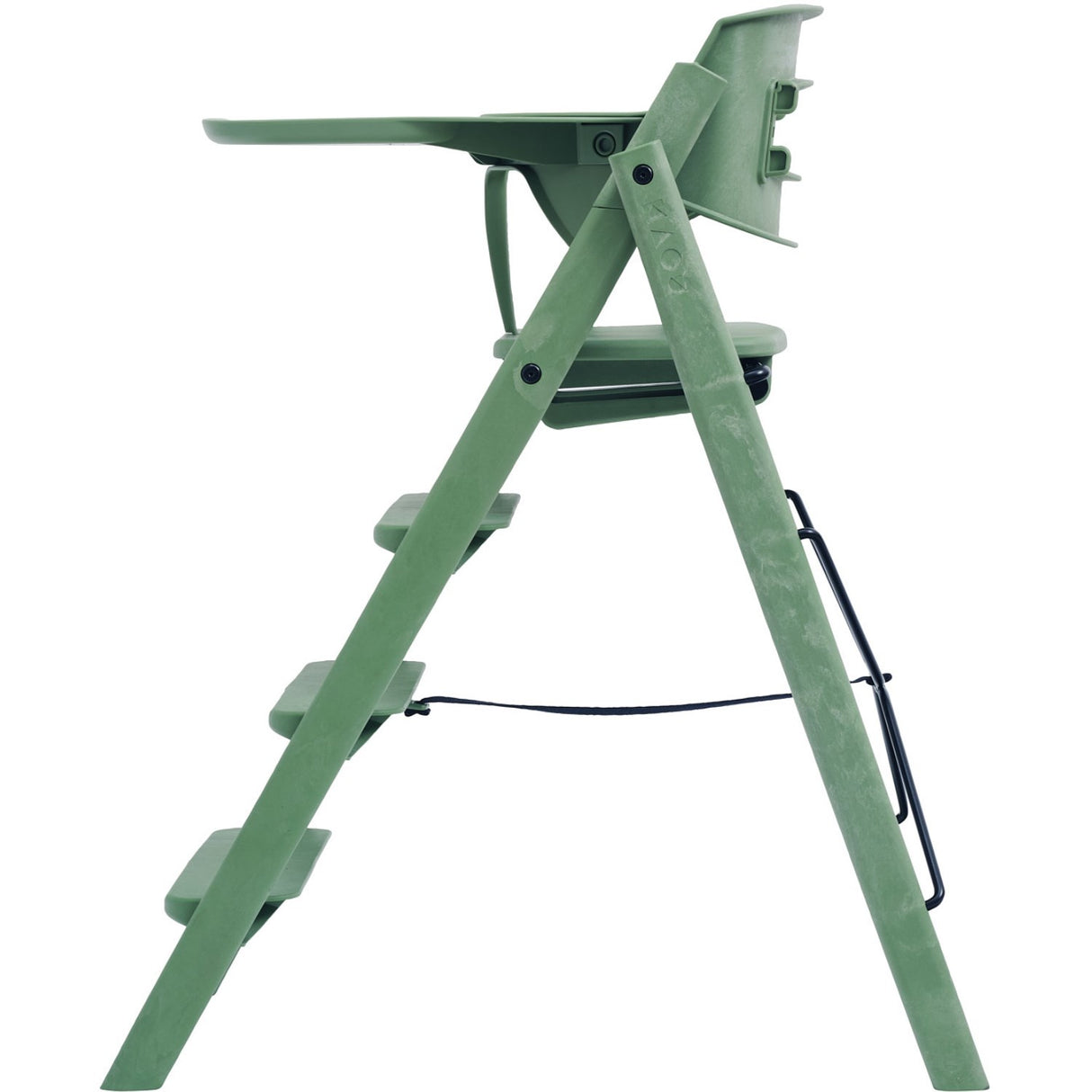 KAOS Mineral Green KLAPP® Safety Rail & Tray