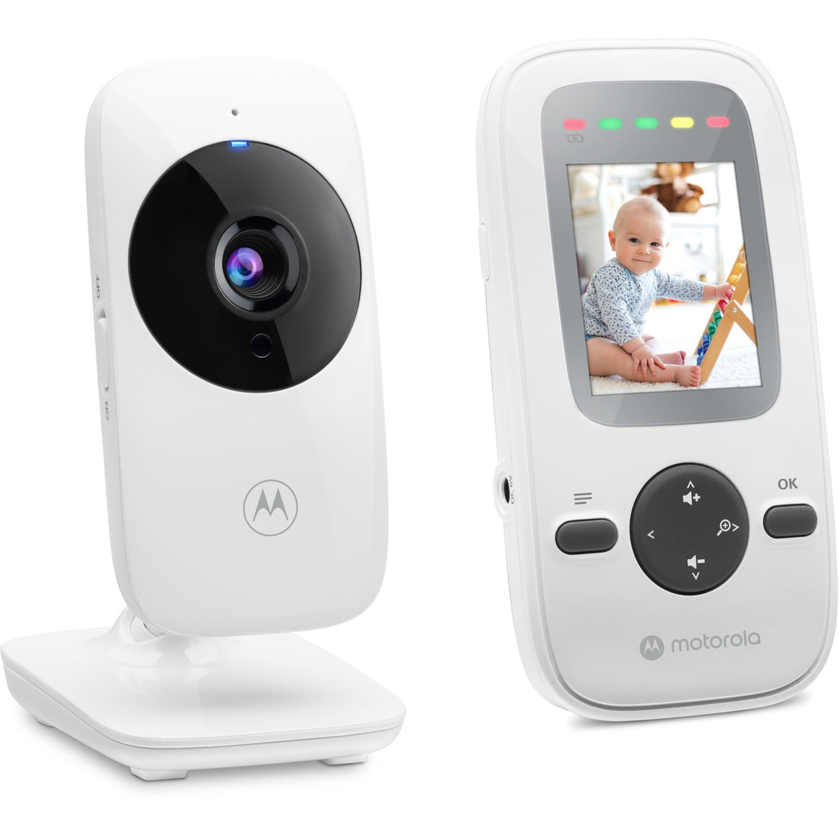 Motorola White Baby Monitor VM481 2" WHT