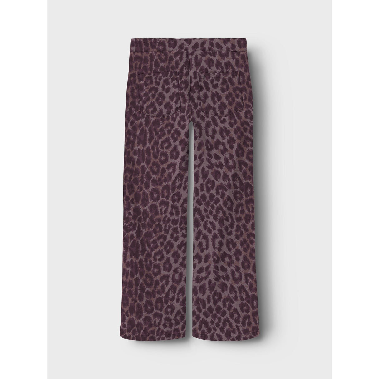 Name It Burgundy Leo Nkfrose Wide Leo Twill Byxor 4002-Td R