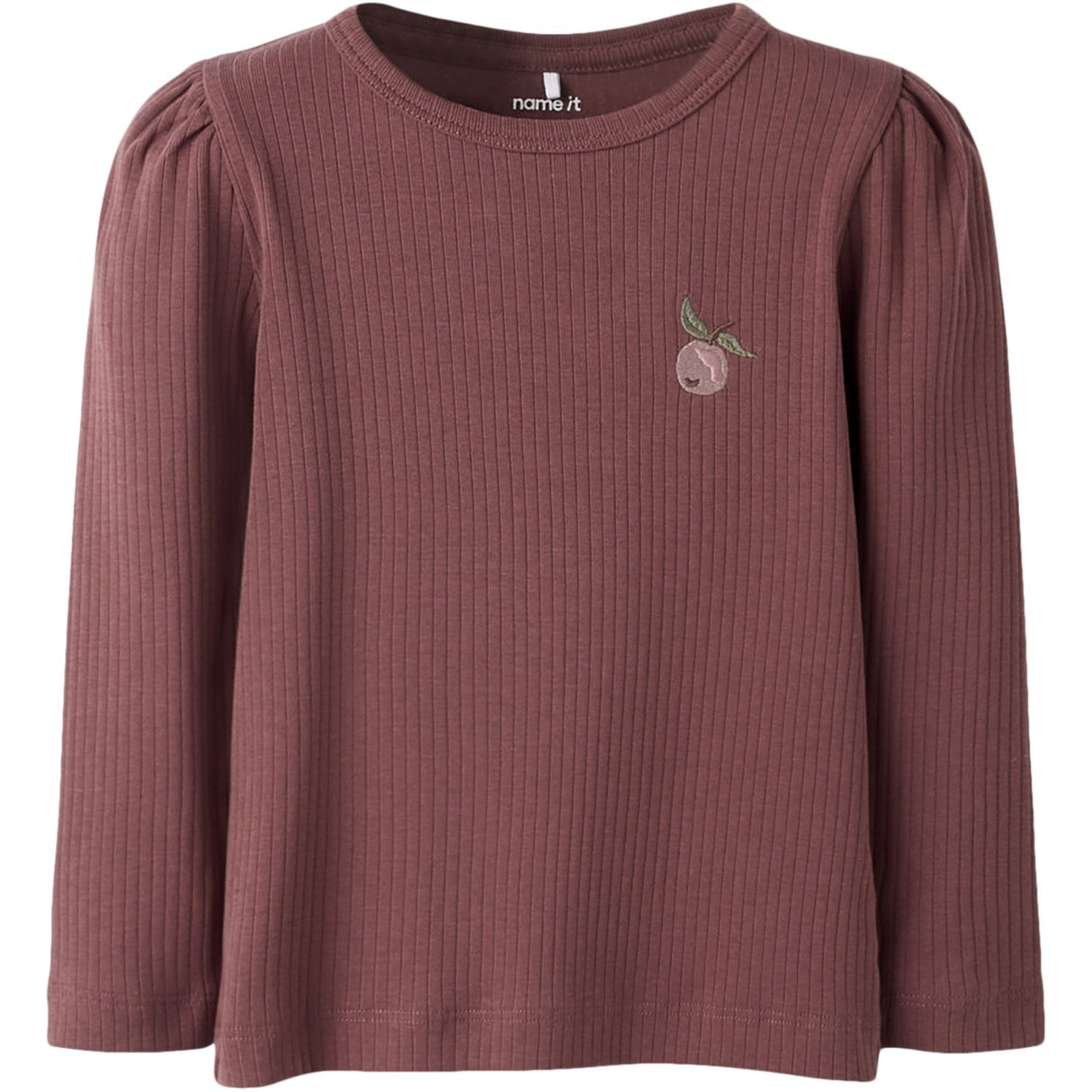 Name It Rose Brown Nmfolika Ls Xsl Topp