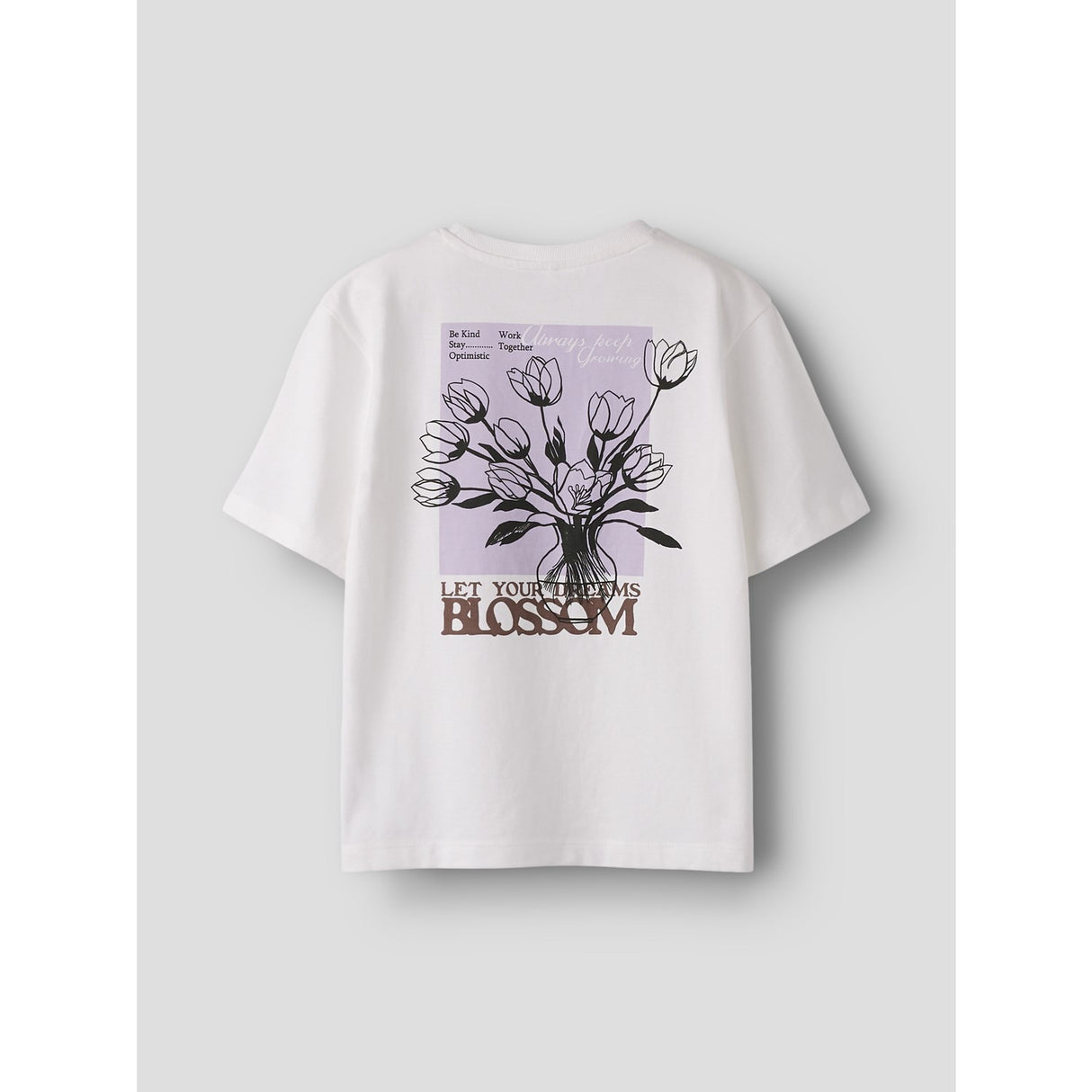 Name It Cloud Dancer Nkfregitze Ss Nreg Topp