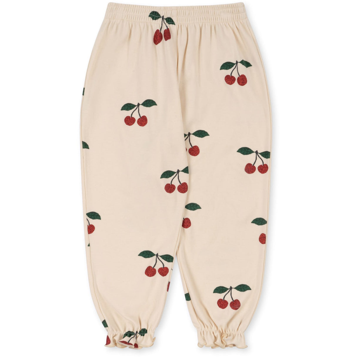 Konges Sløjd Ma Grande Cerise Glitter Malli Glitter Byxor GOTS