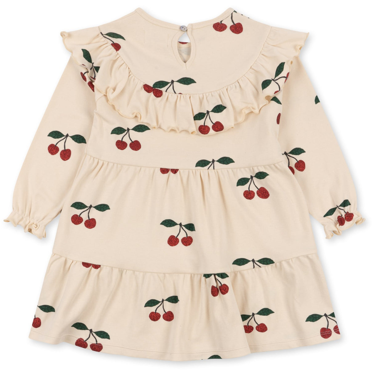 Konges Sløjd Ma Grande Cerise Glitter Malli Glitter Klänning GOTS