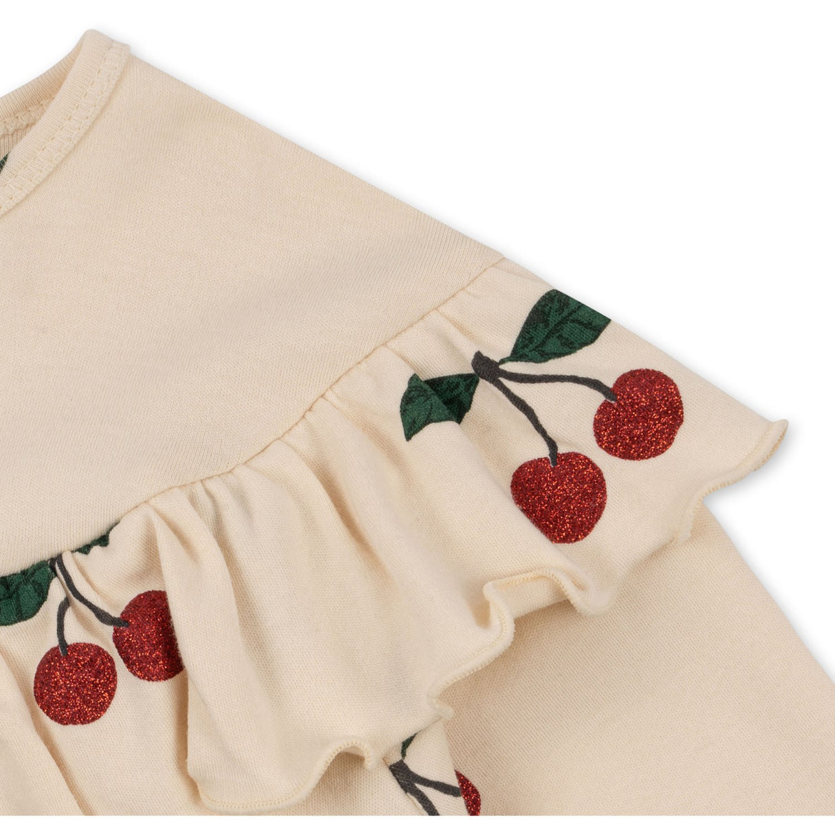 Konges Sløjd Ma Grande Cerise Glitter Malli Glitter Blus GOTS