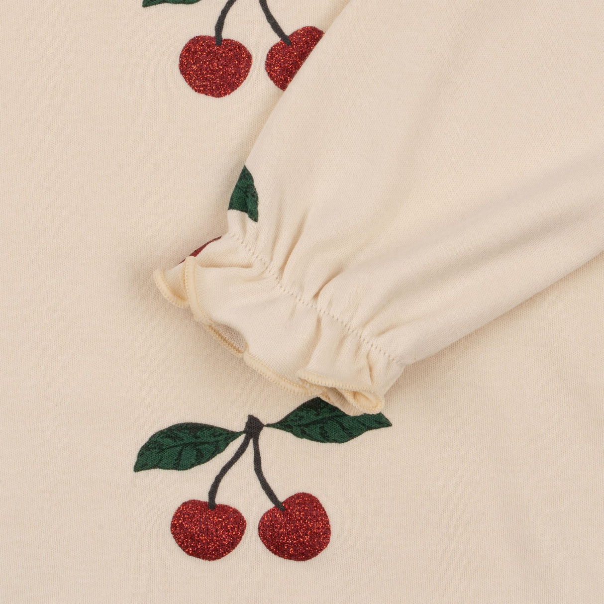 Konges Sløjd Ma Grande Cerise Glitter Malli Glitter Blus GOTS