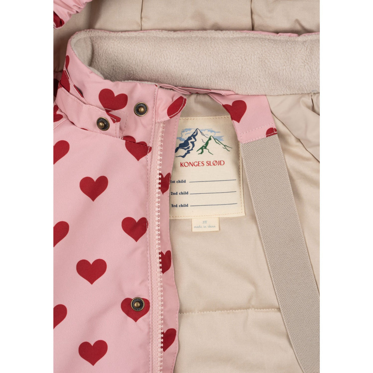 Konges Sløjd Amour Pink Mismou Frill Jacka