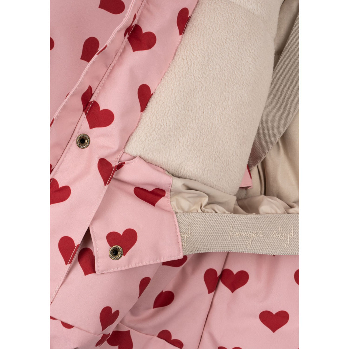 Konges Sløjd Amour Pink Mismou Frill Jacka