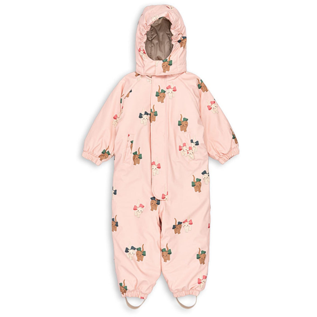 Konges Sløjd Bow Kitty Pink Rain Snowsuit