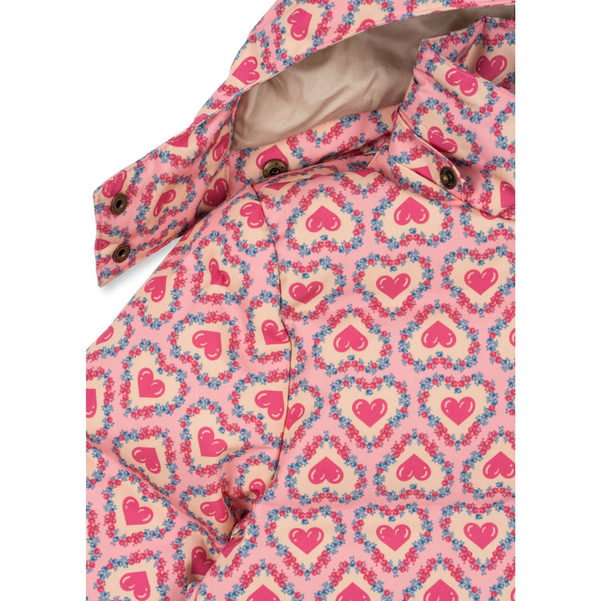 Konges Sløjd Felice Rose Magnum Down Jacka Print Grs