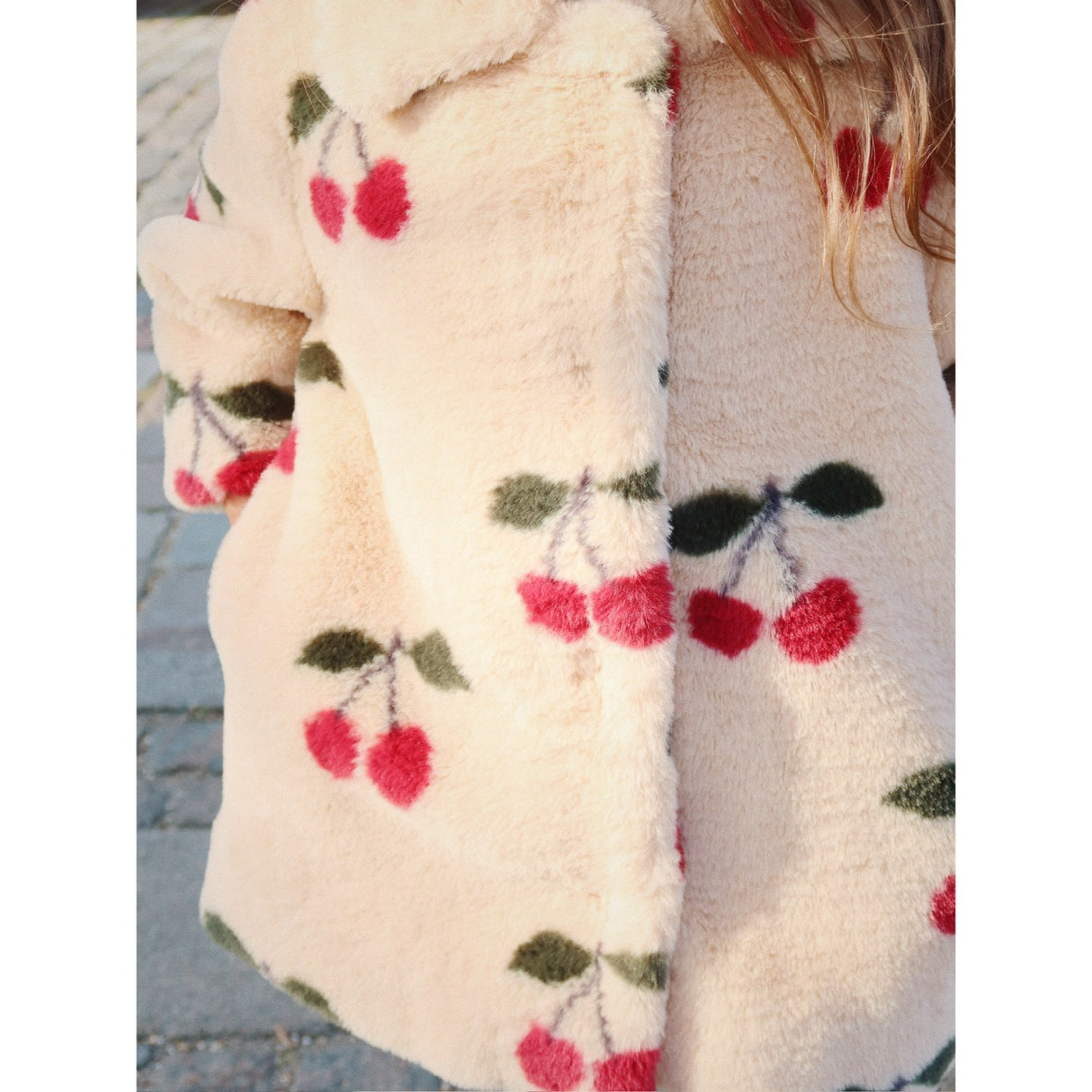 Konges Sløjd Ma Grande Cerise Fuzzie Täcka Grs