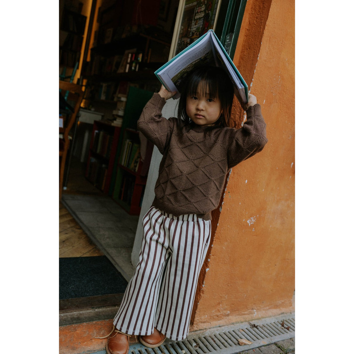 Fliink Coffee Bean Emily Stickad Pullover