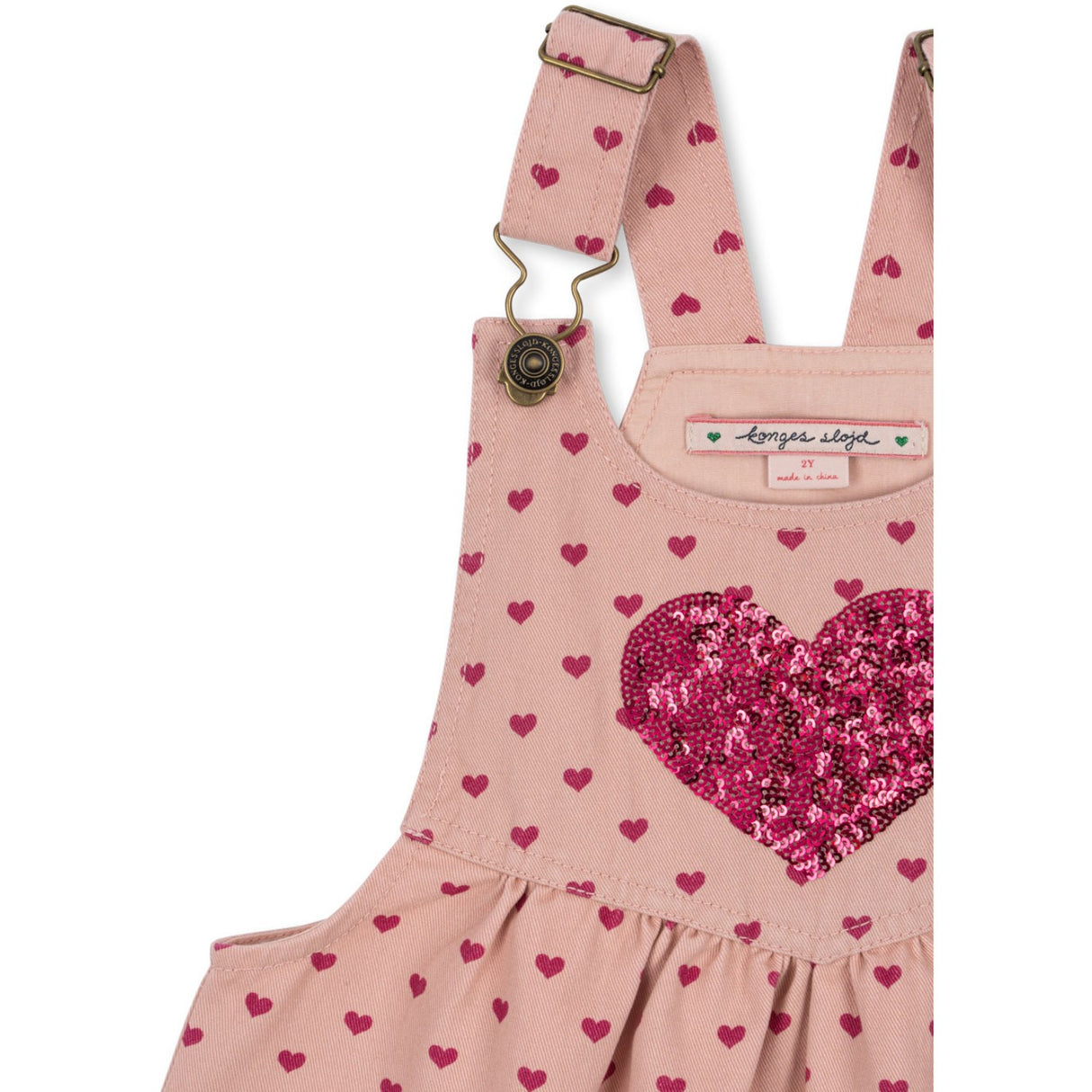 Konges Sløjd Berry Coeur Nola Paljet Spencer Klänning GOTS