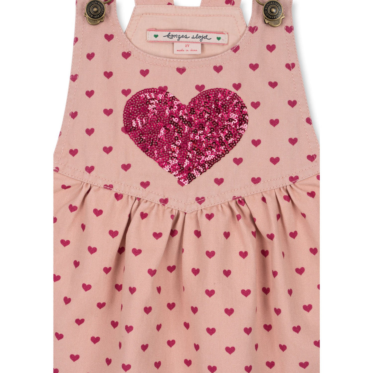 Konges Sløjd Berry Coeur Nola Paljet Spencer Klänning GOTS