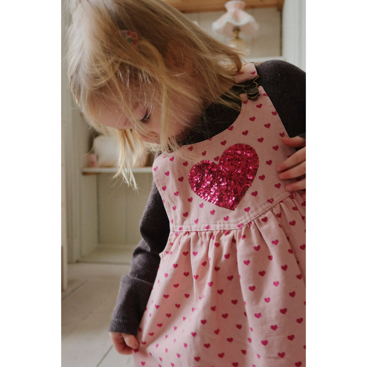 Konges Sløjd Berry Coeur Nola Paljet Spencer Klänning GOTS