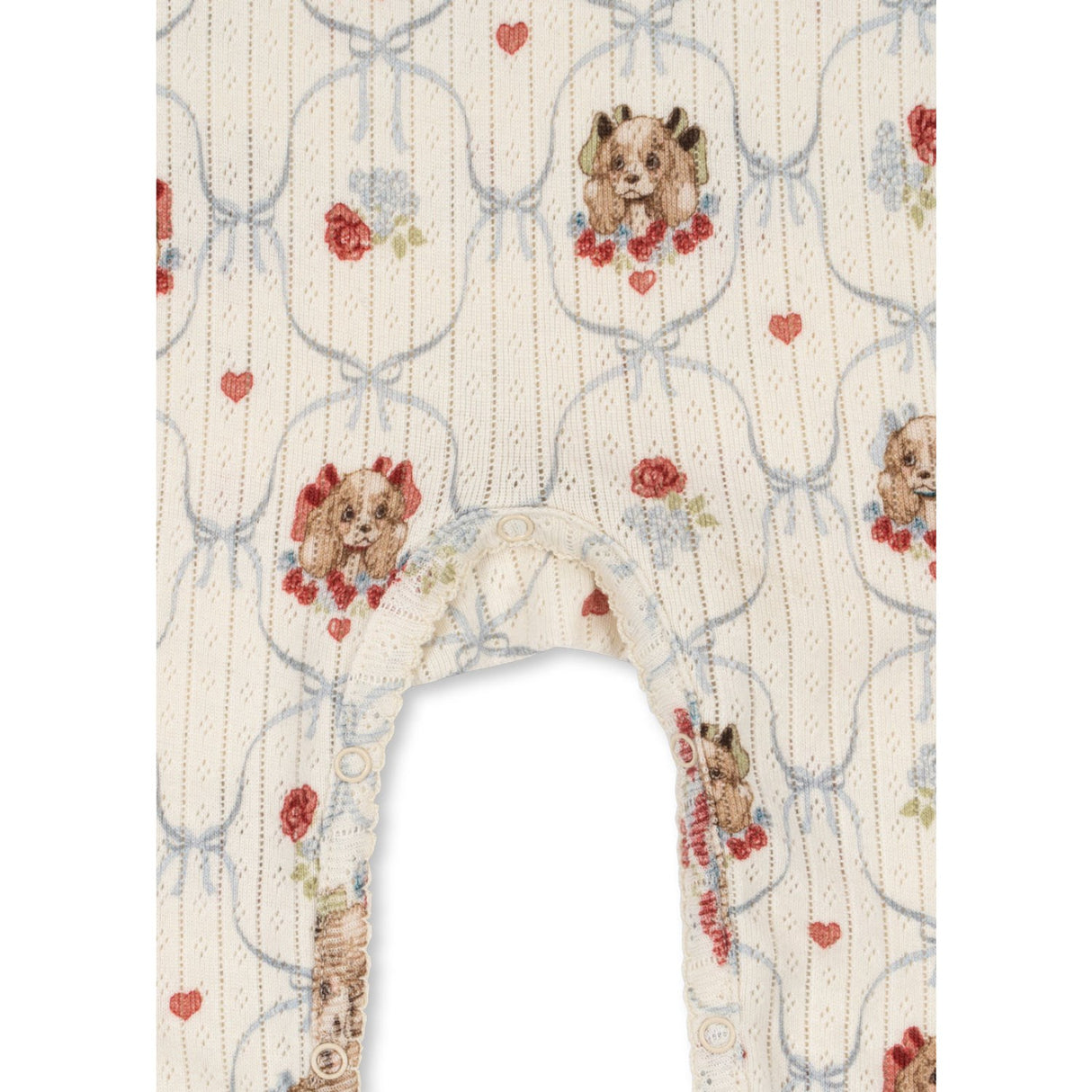 Konges Sløjd Puppy Minnie Onesie GOTS