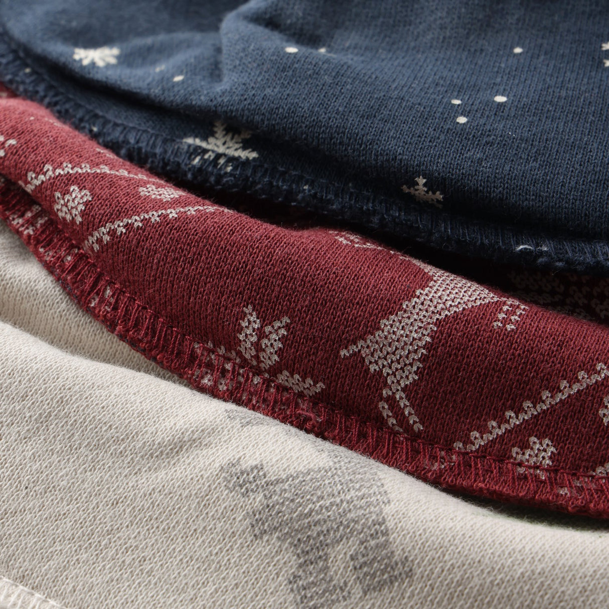 Pippi New Maroon Bandana Tyg Haklapp Uni - Aop (3-Pack)