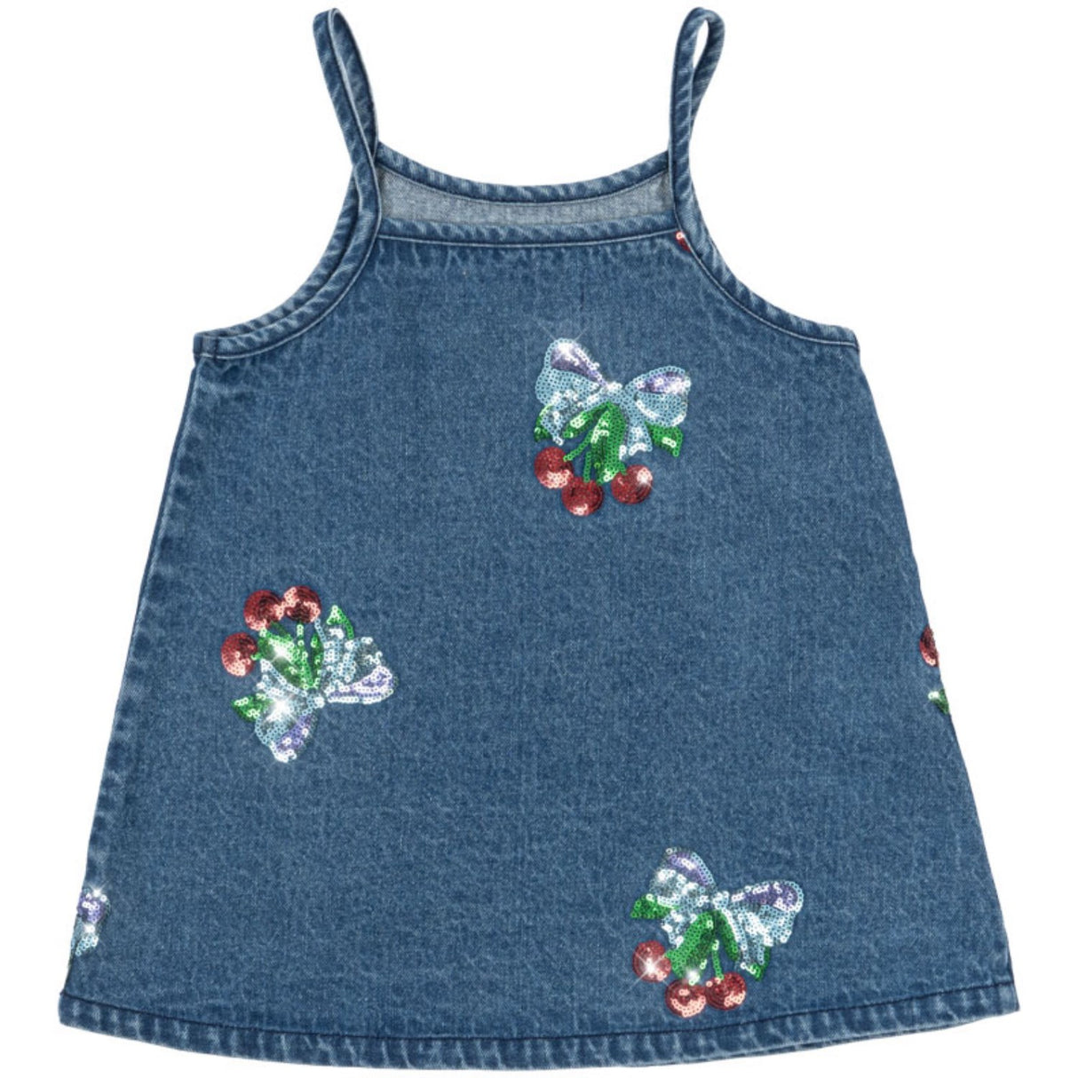 Konges Sløjd Amarena Sequin Magot Paljet Rem Klänning GOTS