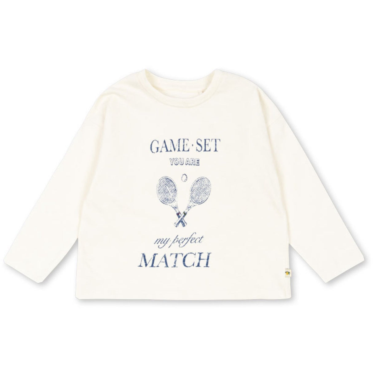 Konges Sløjd Match Lin Ls Tee GOTS