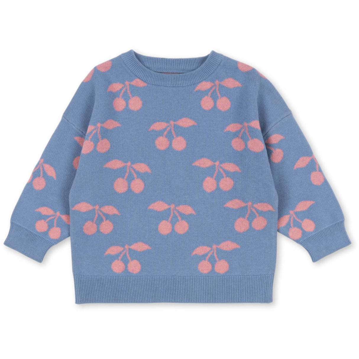 Konges Sløjd Purple Impression Lapis Stickad Sweater GOTS