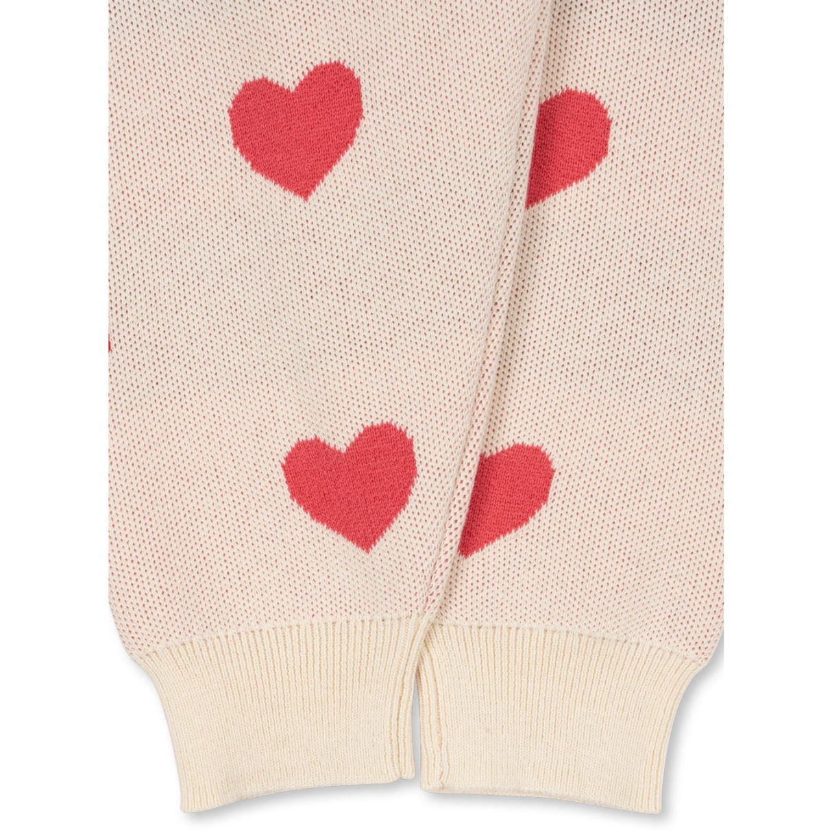 Konges Sløjd Coeur Coloré Duo Pink Lapis Stickad Byxor GOTS