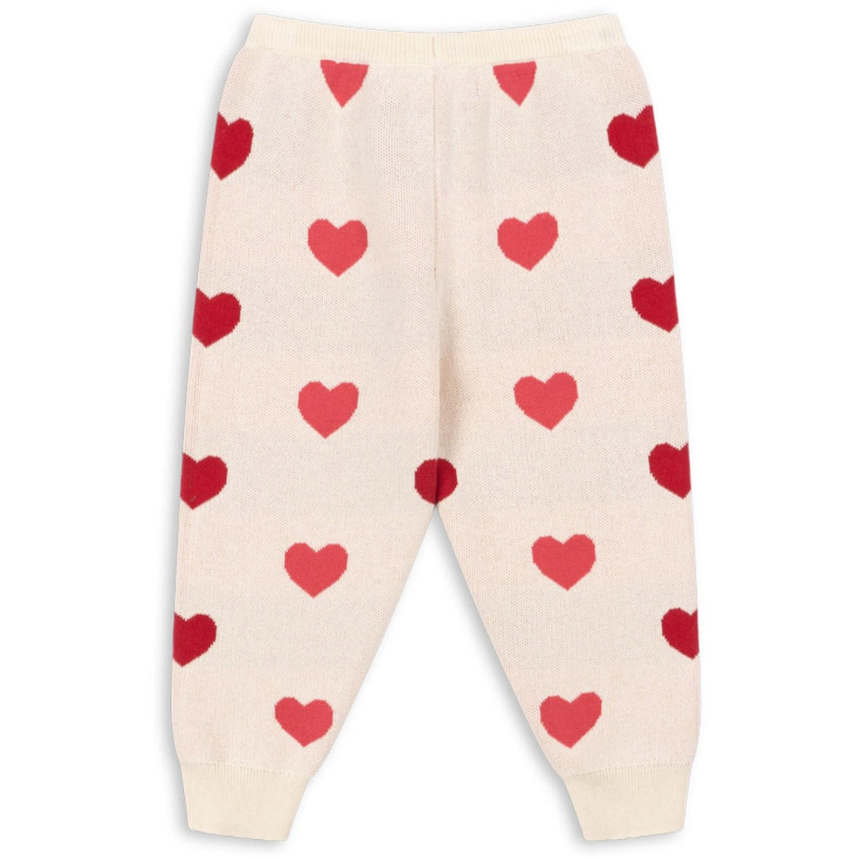 Konges Sløjd Coeur Coloré Duo Pink Lapis Stickad Byxor GOTS