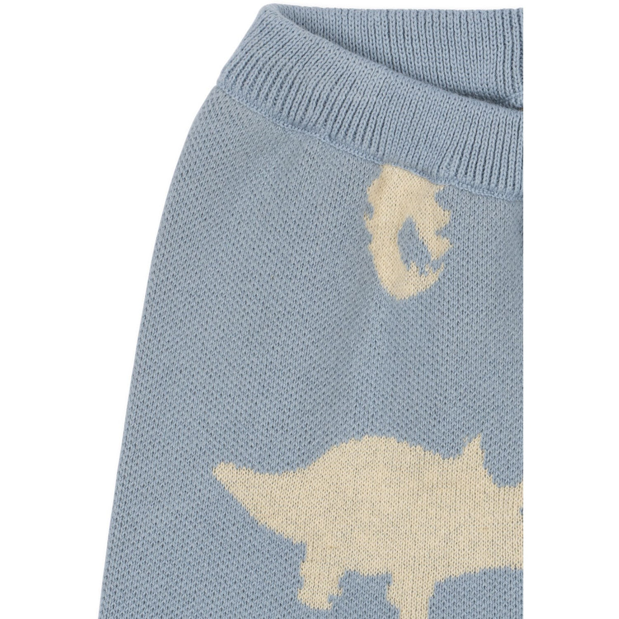 Konges Sløjd Dino Mist Lapis Stickad Byxor GOTS