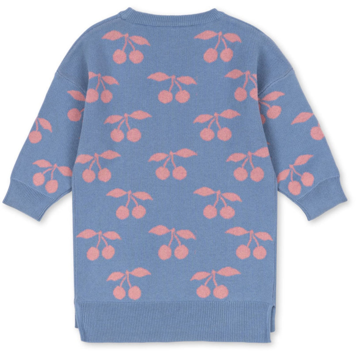 Konges Sløjd Purple Impression Lapis Stickad Klänning GOTS