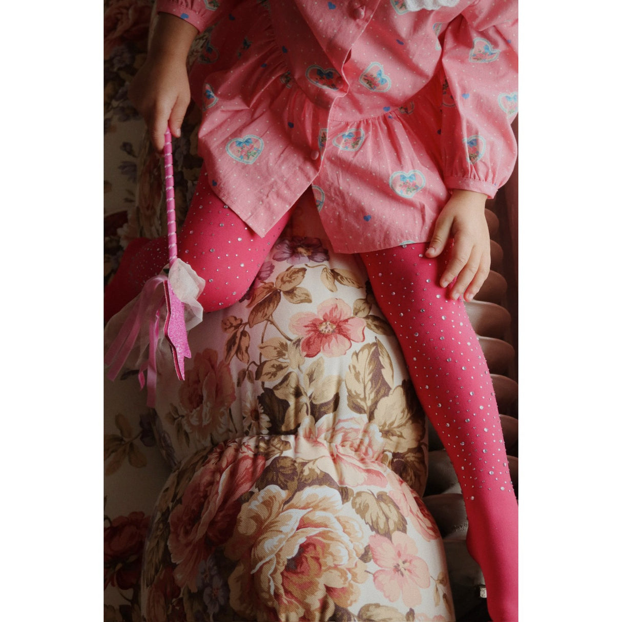 Konges Sløjd Amour Pink Glam Stockings