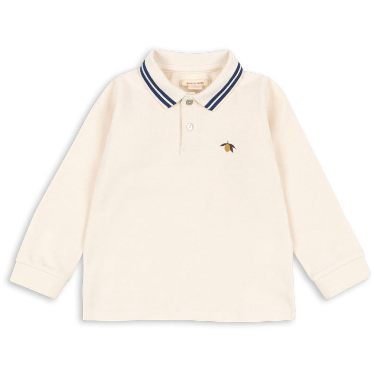 Konges Sløjd Antique White Florian Ls Pikétröja GOTS