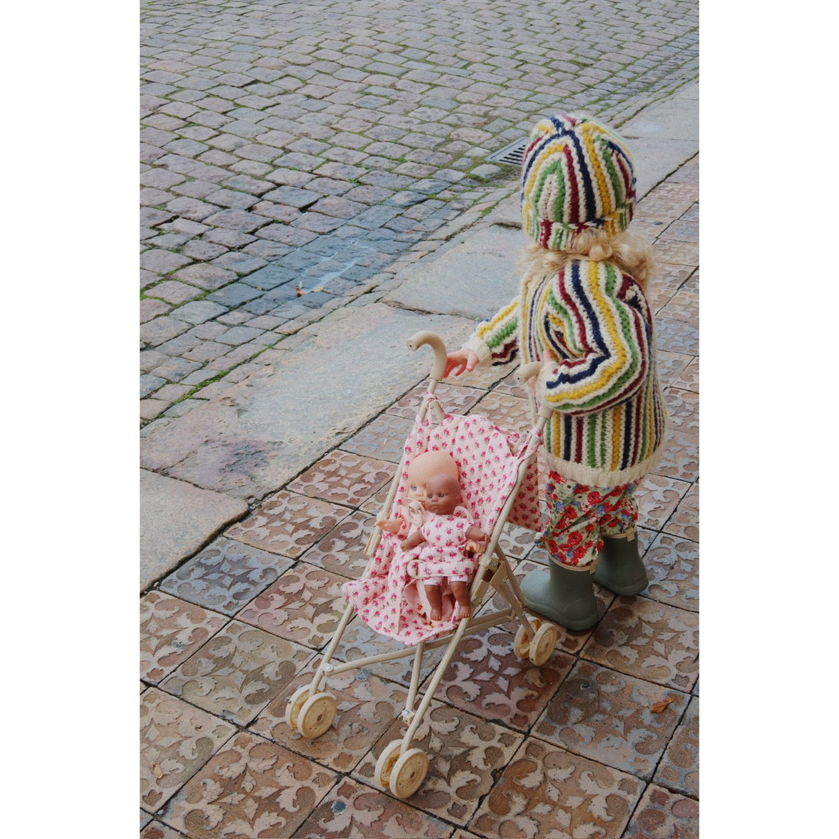 Konges Sløjd Rosie Rose Docka Stroller
