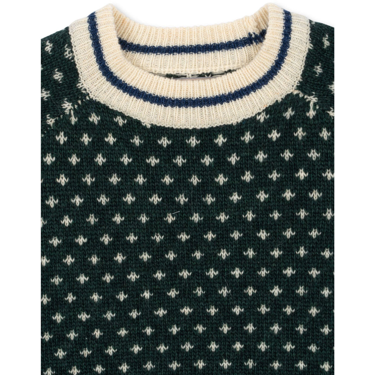 Konges Sløjd Green Billi Stickad Sweater