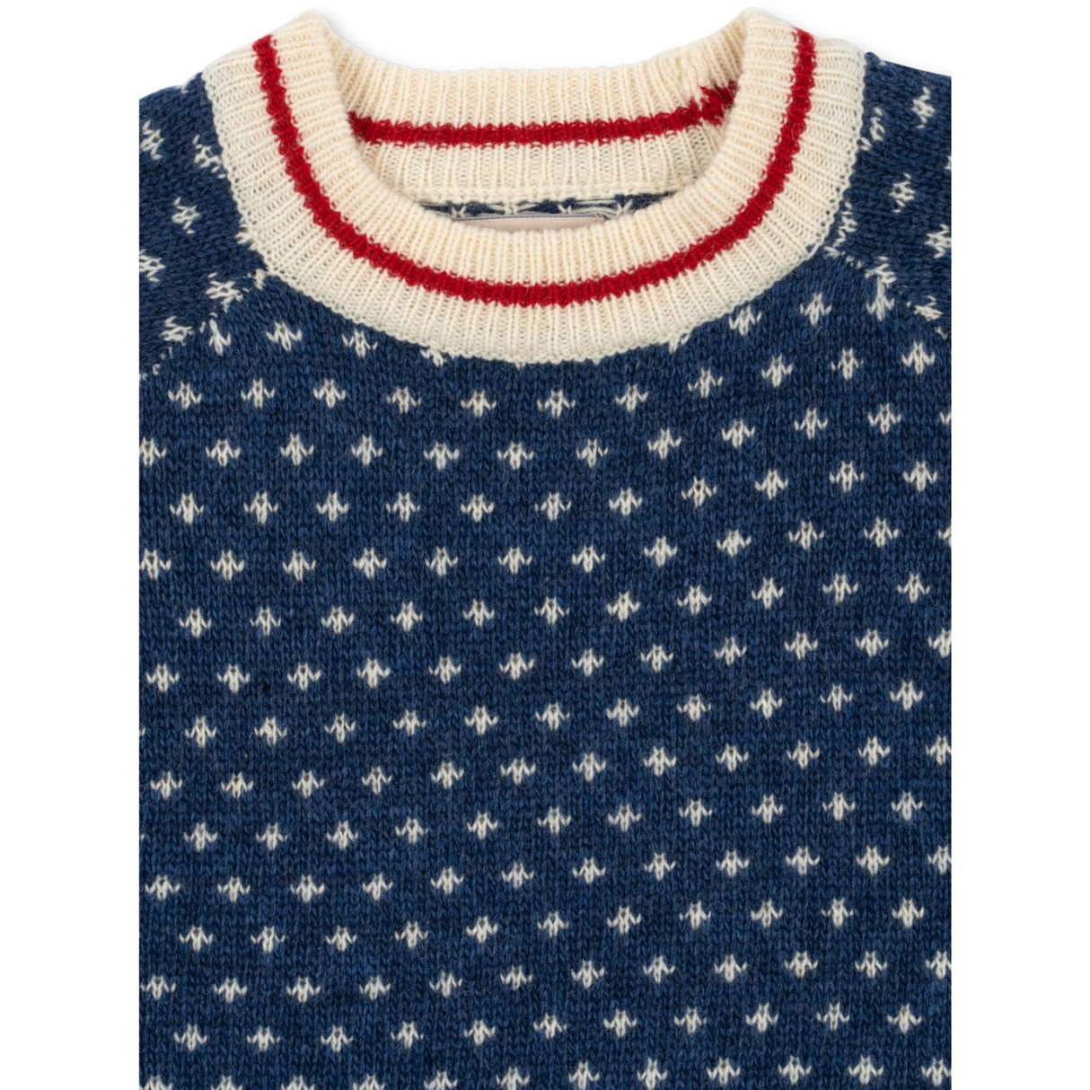 Konges Sløjd Blue Billi Stickad Sweater