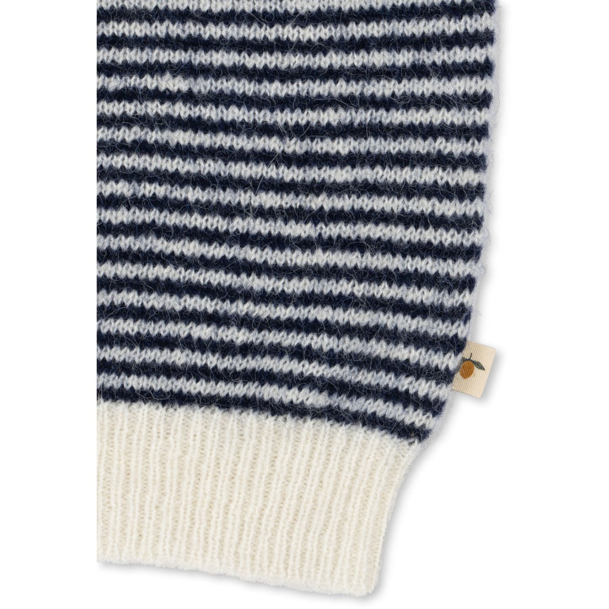 Konges Sløjd Ensign Blue/Buttercream Berle Stickad Sweater