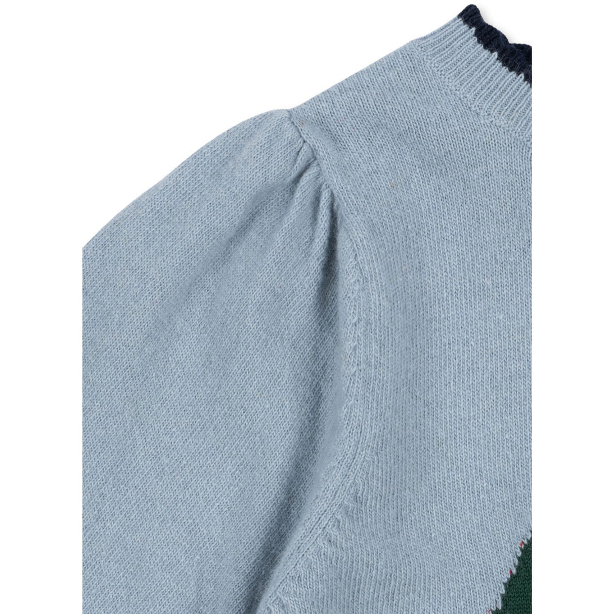 Konges Sløjd Blue Fog Alexa Stickad Klänning