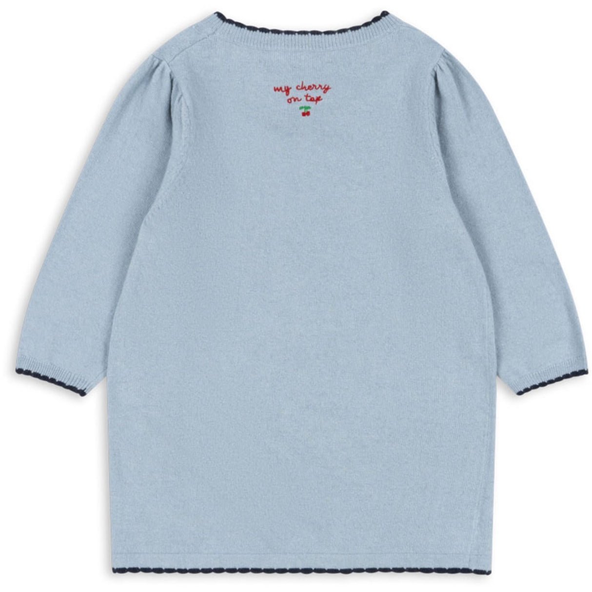 Konges Sløjd Blue Fog Alexa Stickad Klänning