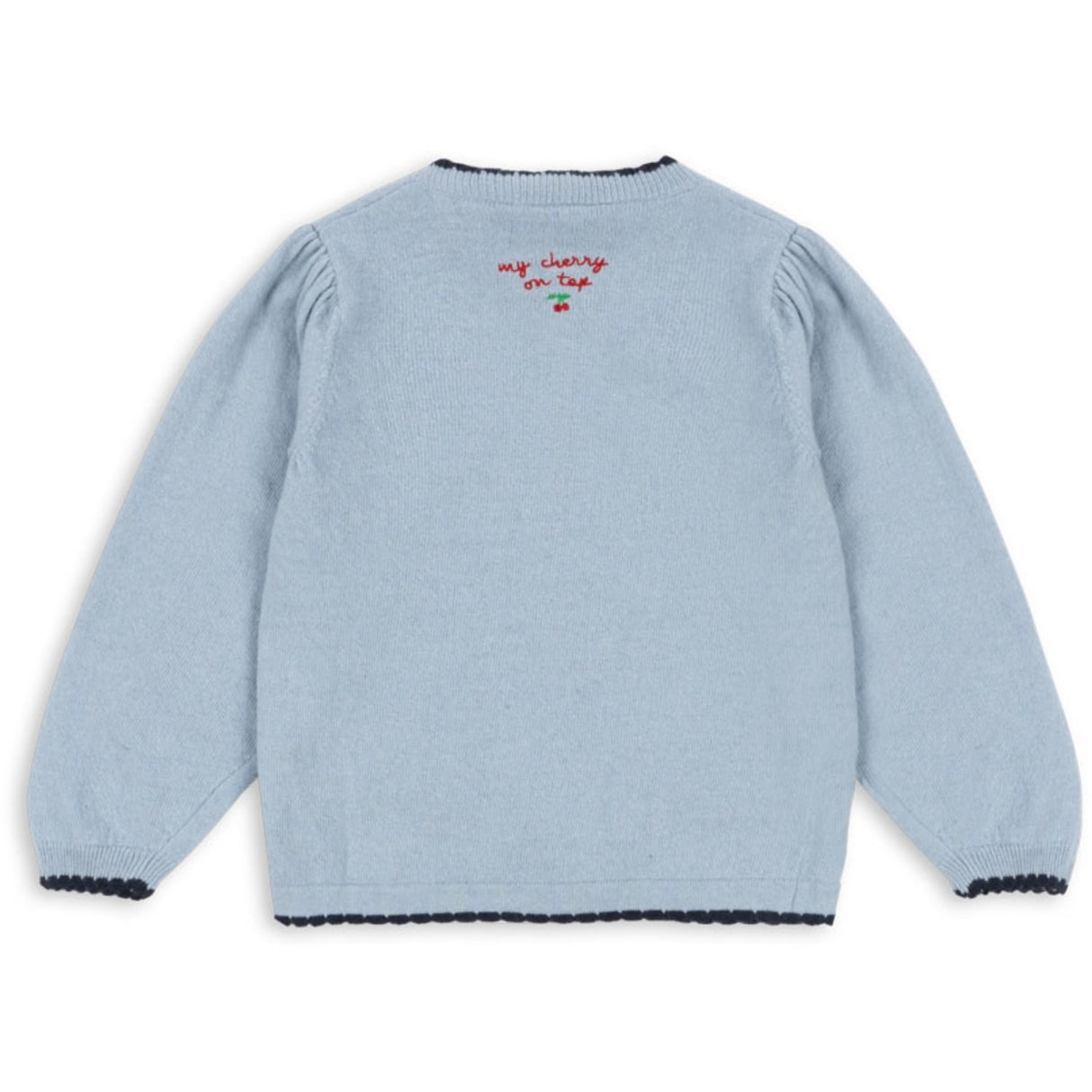 Konges Sløjd Blue Fog Alexa Stickad Cardigan
