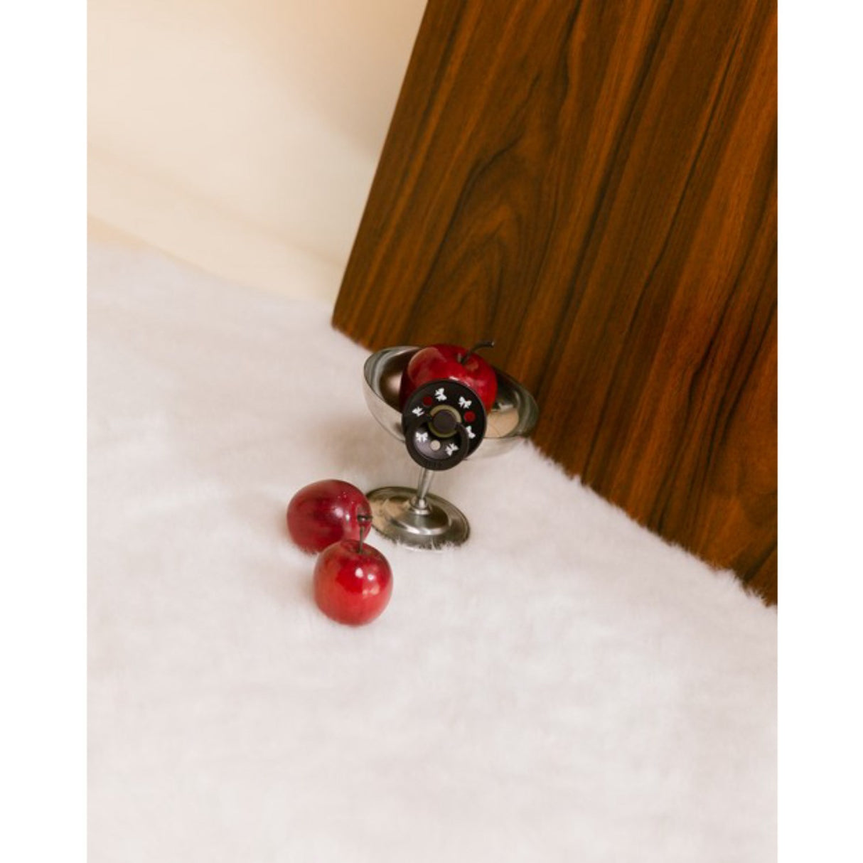 Bibs Ivory/Plum Napp Colour Holiday Rosett 2-Pack Latex