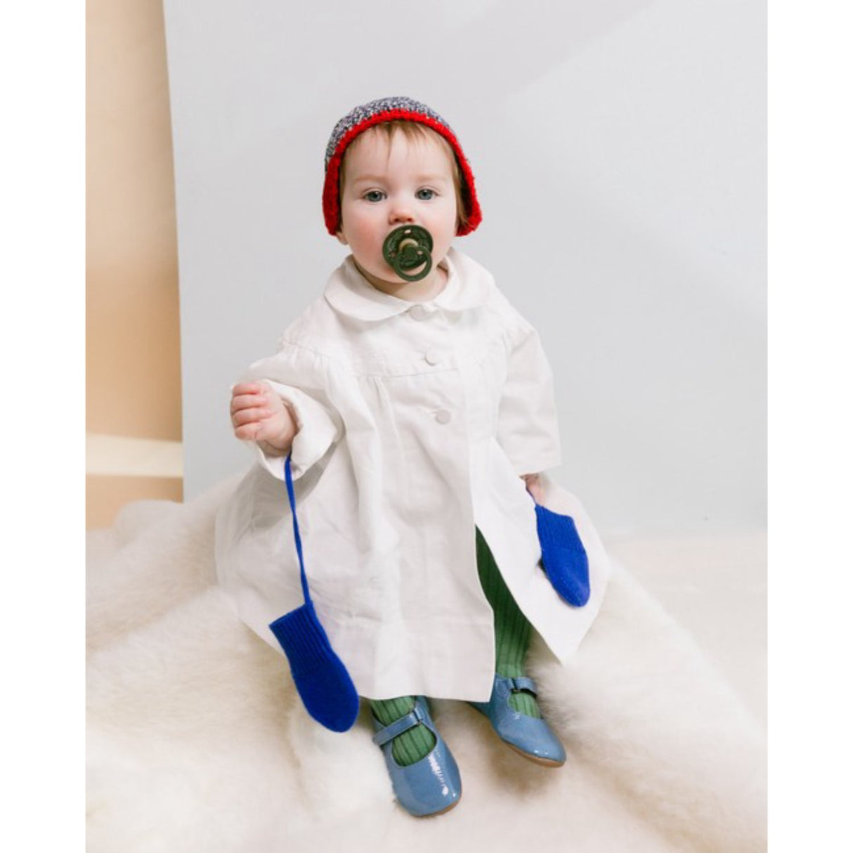 Bibs Sage/Hunter Green Napp Colour Holiday Leaf 2-Pack Latex