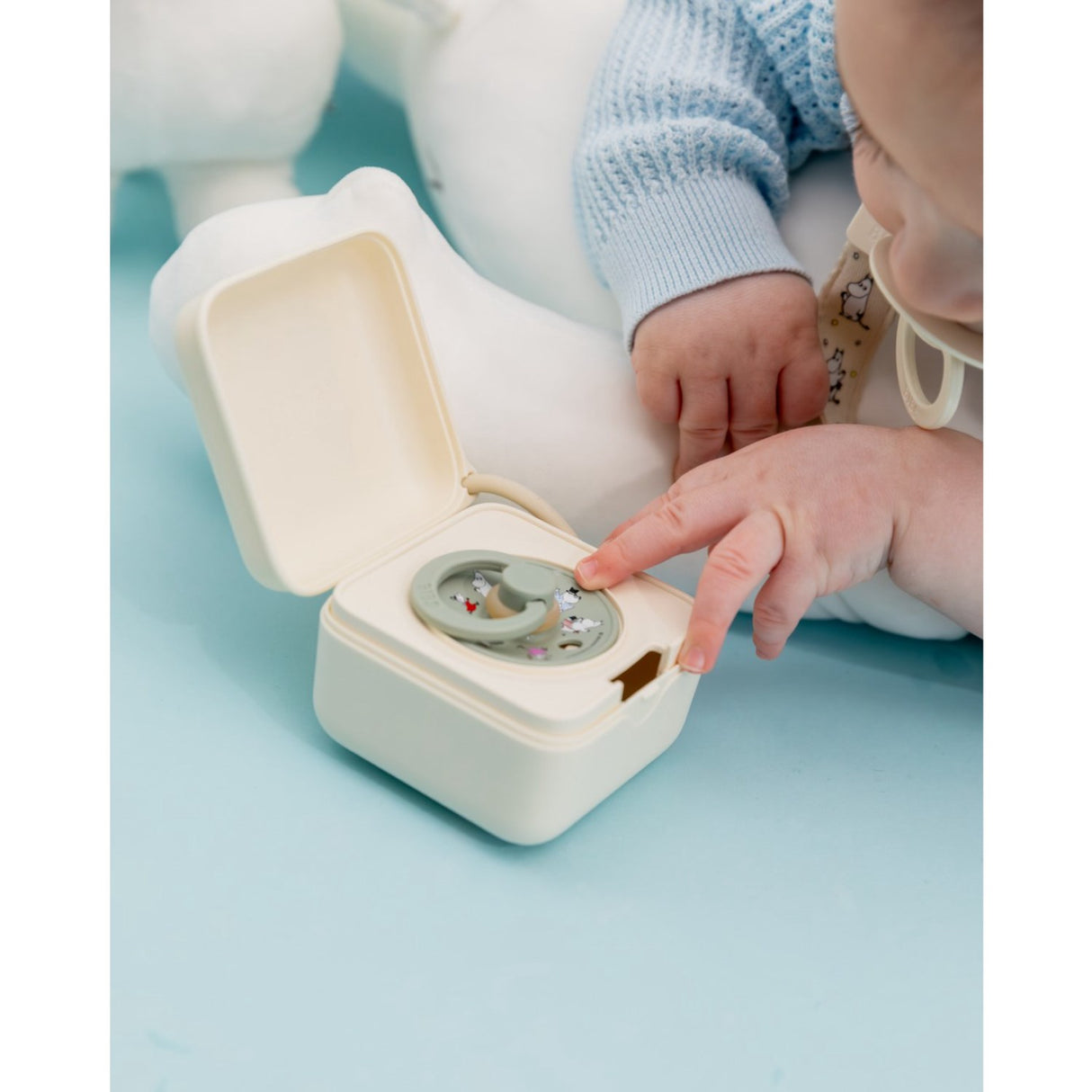 Bibs X Moomin Ivory Napp Clip Loop