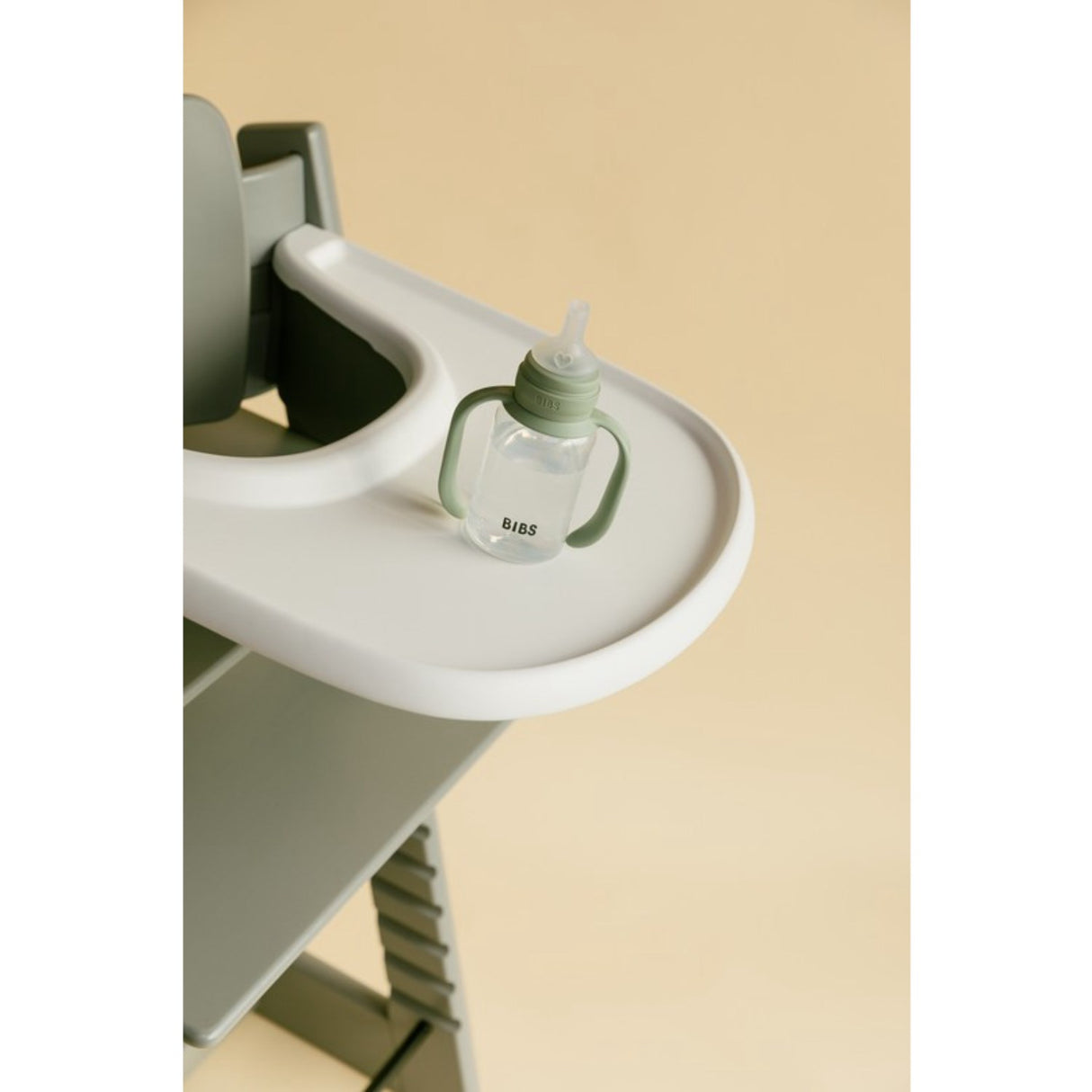 Bibs Sage Baby Sippy Flaska Spout Round Silikon Slow Flow